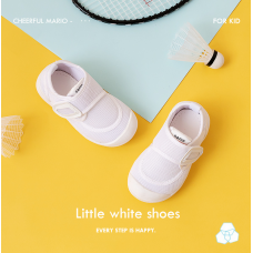 幼兒園寶寶白鞋